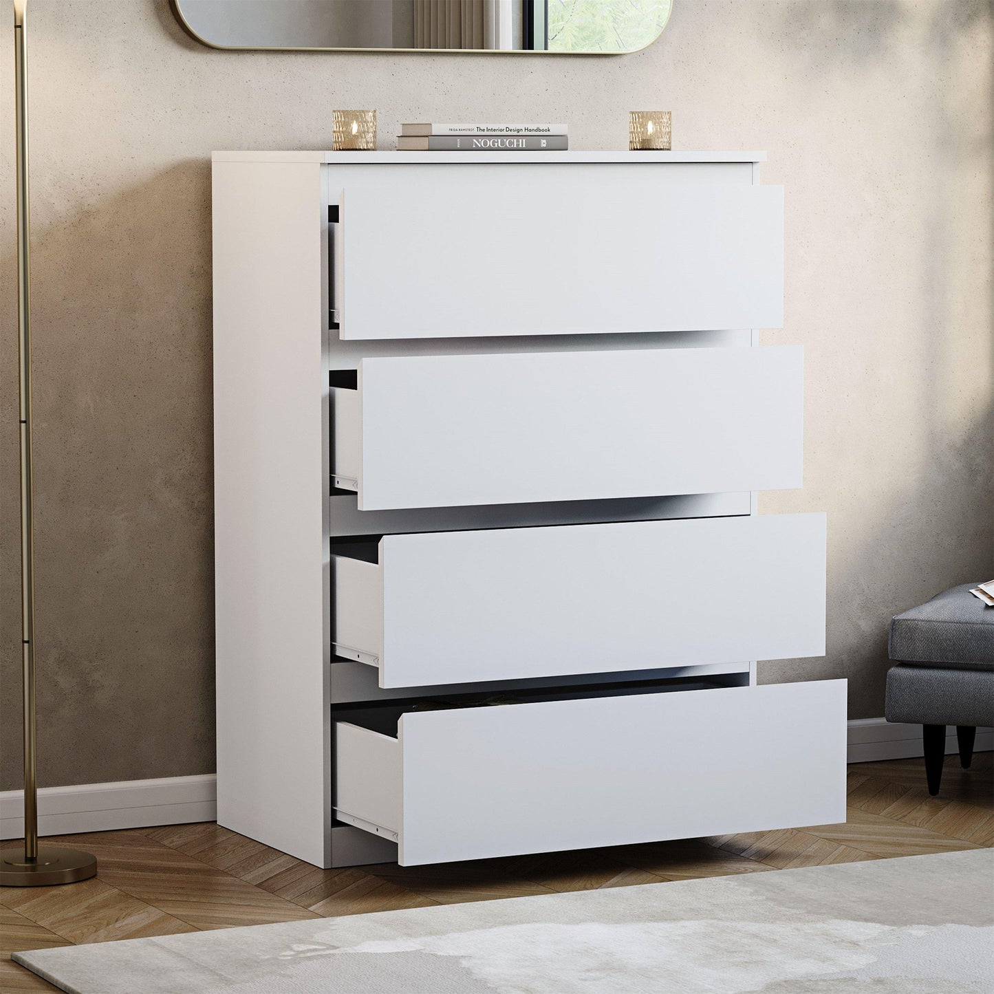 Lassic Vida Designs Denver 4 Drawer Chest