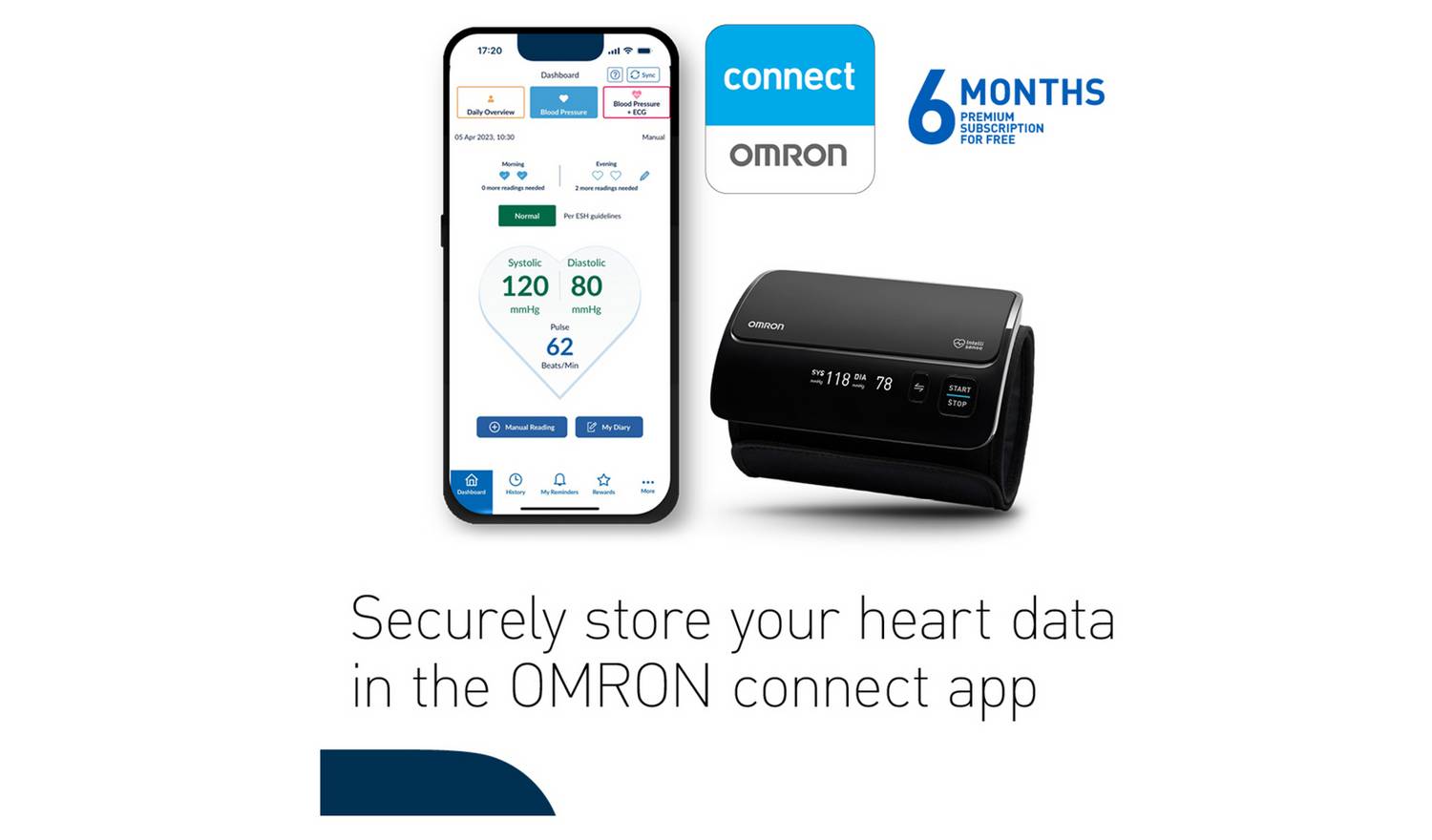 OMRON EVOLV All in one Upper Arm Blood Pressure Monitor