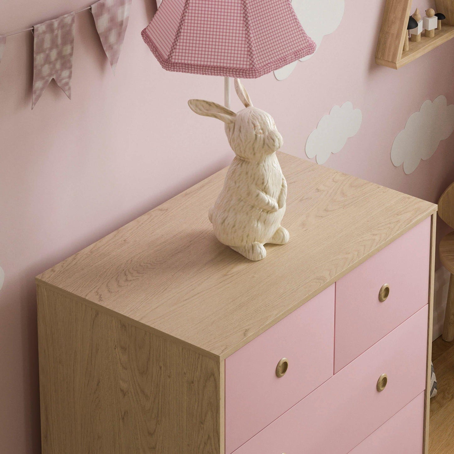Lassic Junior Vida Neptune 5 Drawer Chest