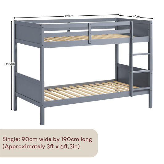 Lassic Junior Vida Gemini Detachable Bunk Bed