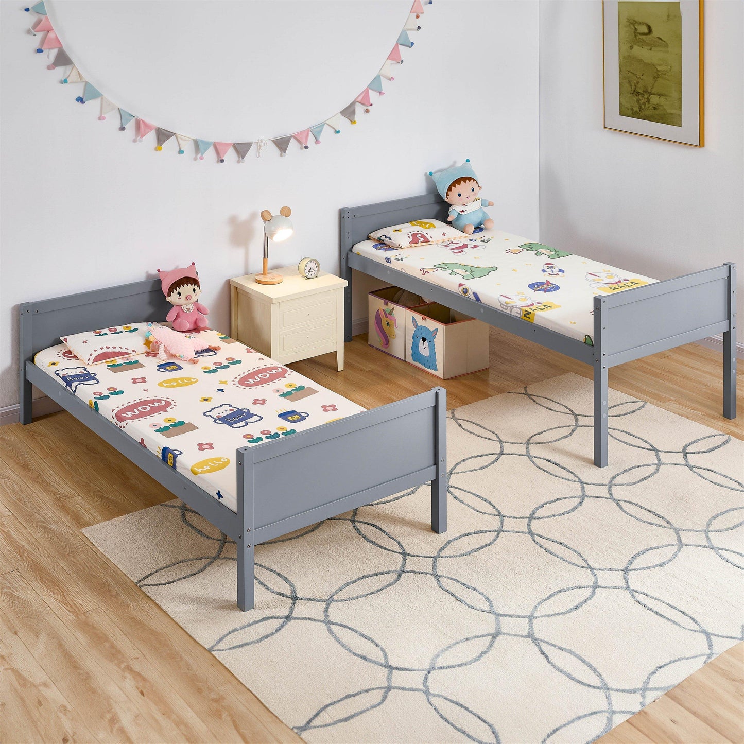 Lassic Junior Vida Gemini Detachable Bunk Bed