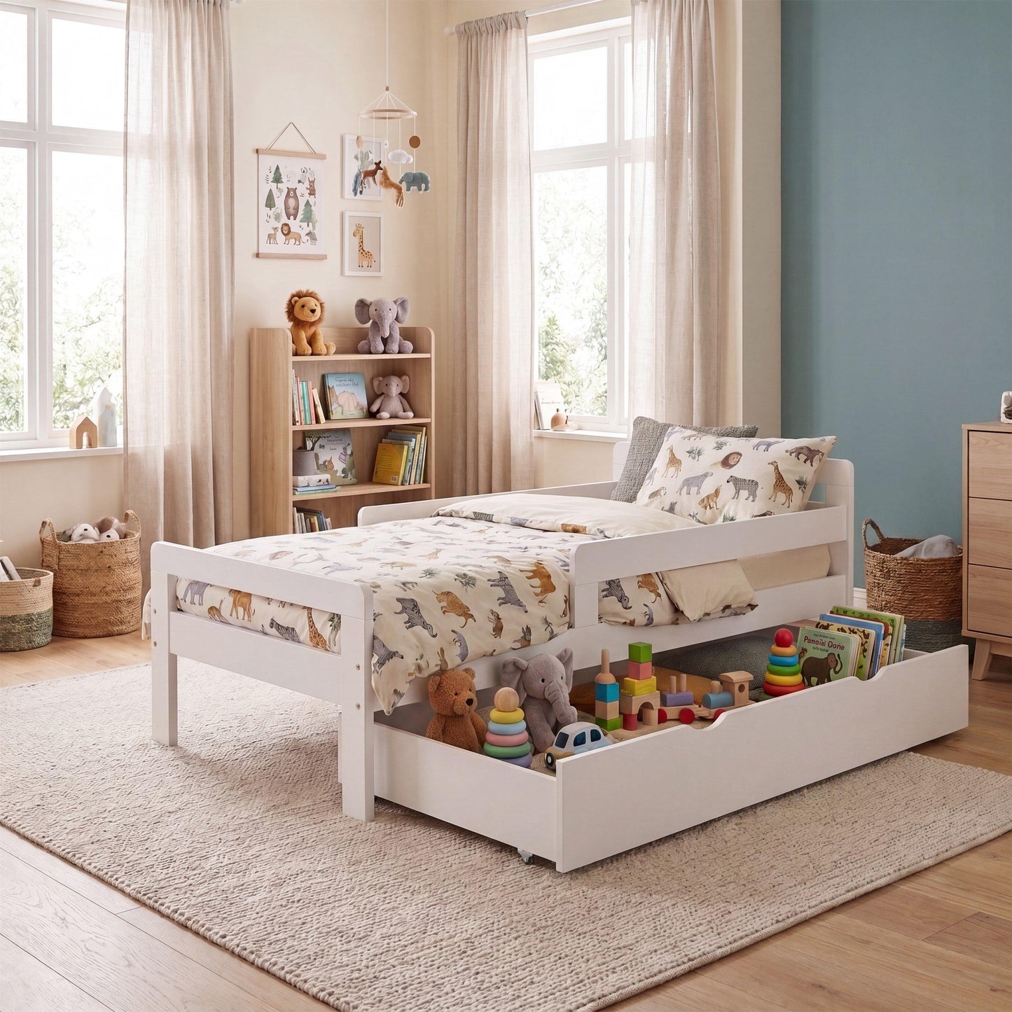 Lassic Junior Vida Taurus Toddler Bed With Storage