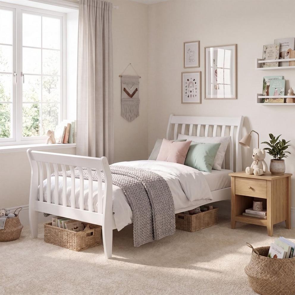 Lassic Junior Vida Orion Single Sleigh Bed