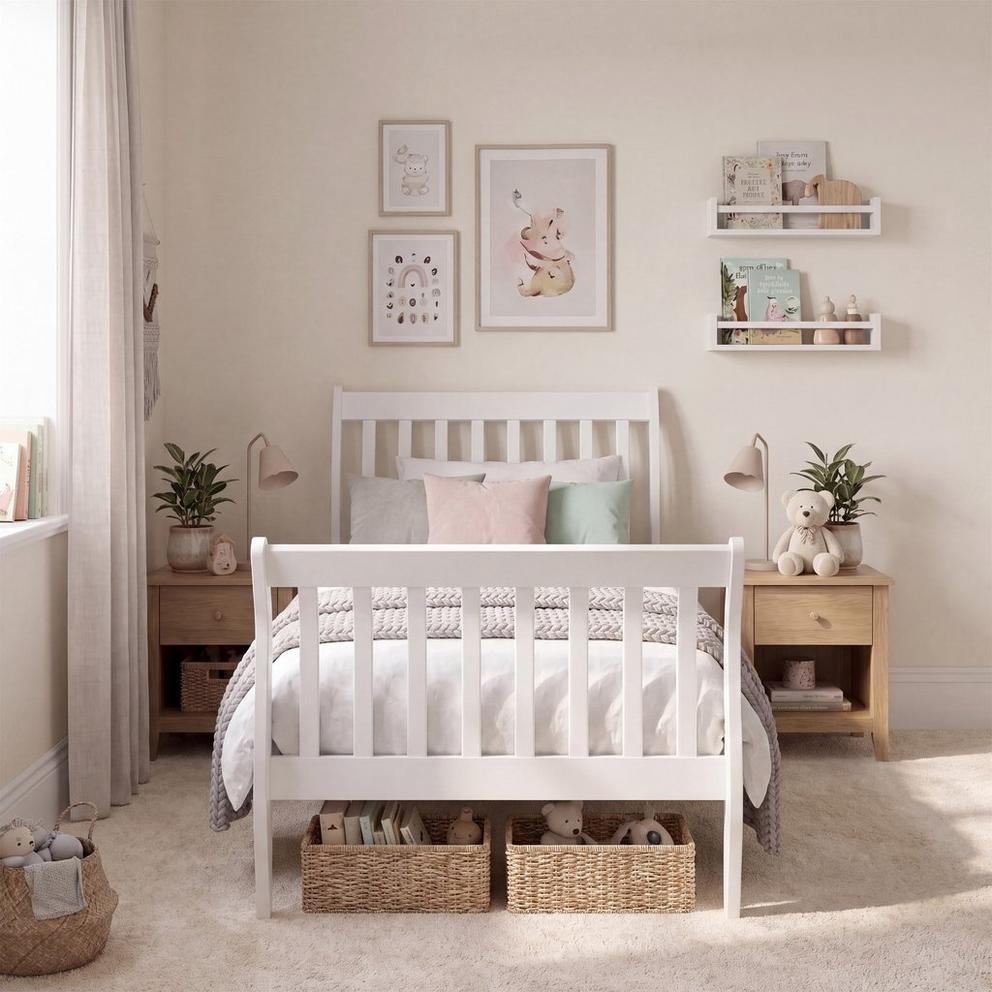 Lassic Junior Vida Orion Single Sleigh Bed