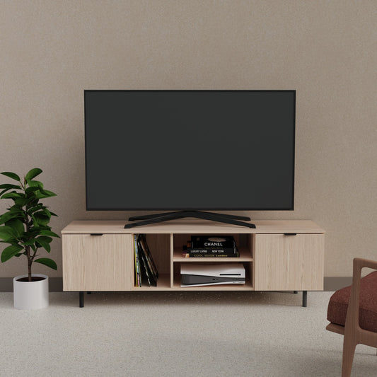 Argos Home Taite 2 Doors TV Unit - Natural