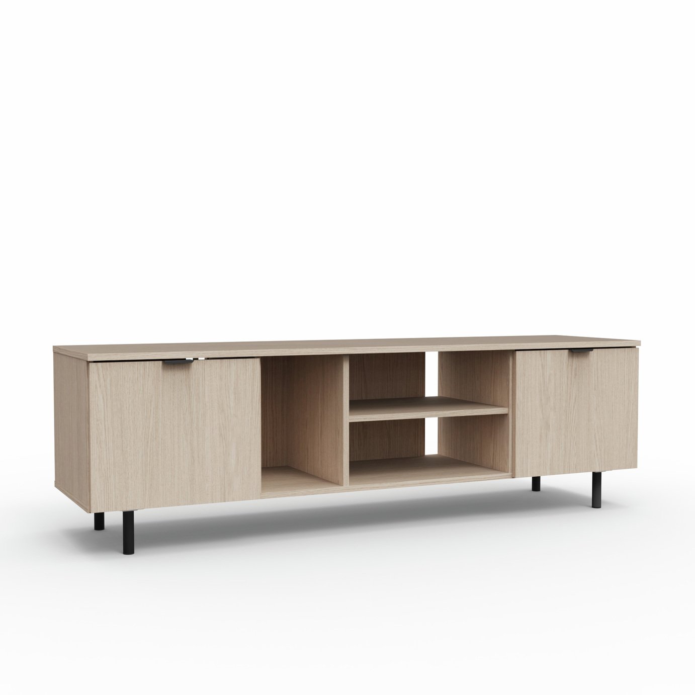 Argos Home Taite 2 Doors TV Unit - Natural
