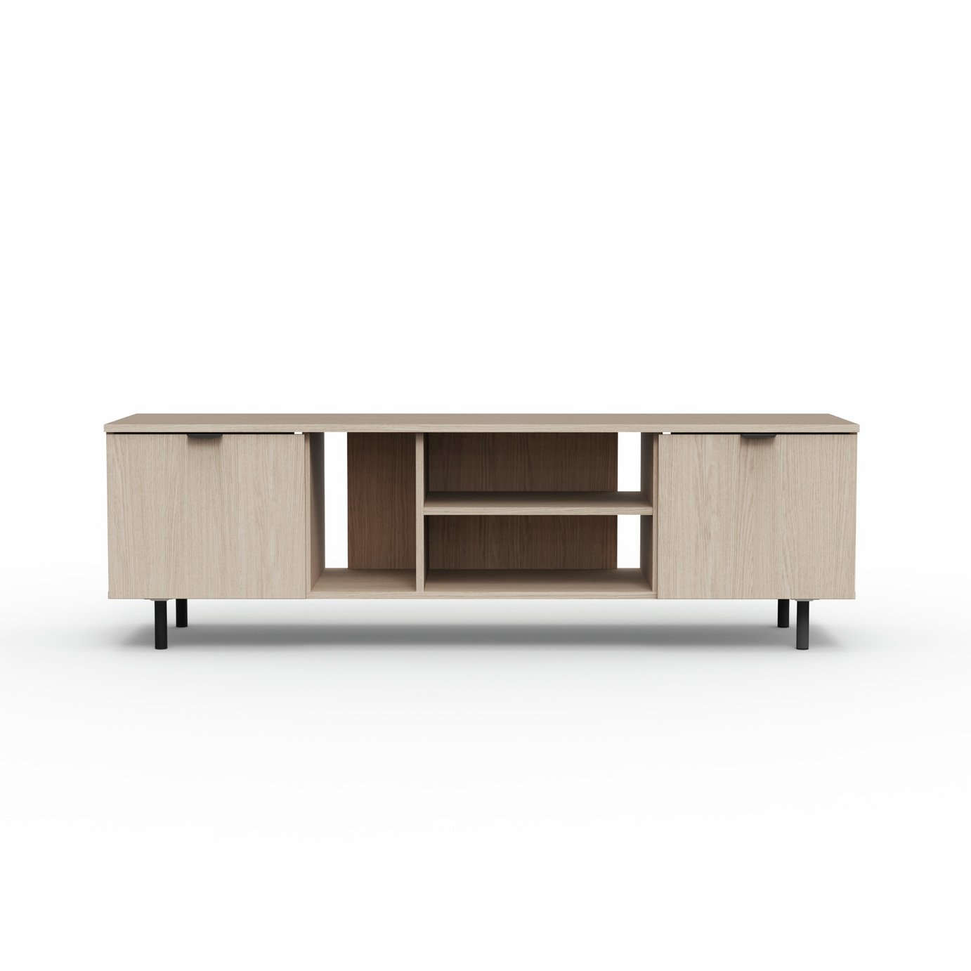 Argos Home Taite 2 Doors TV Unit - Natural
