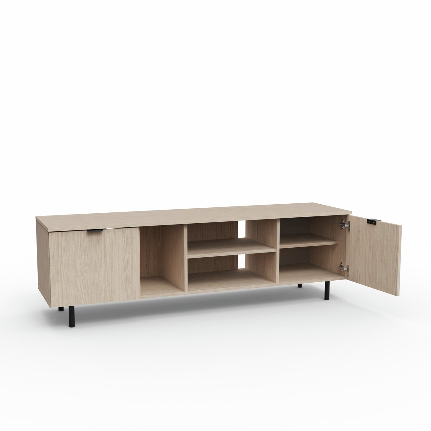 Argos Home Taite 2 Doors TV Unit - Natural