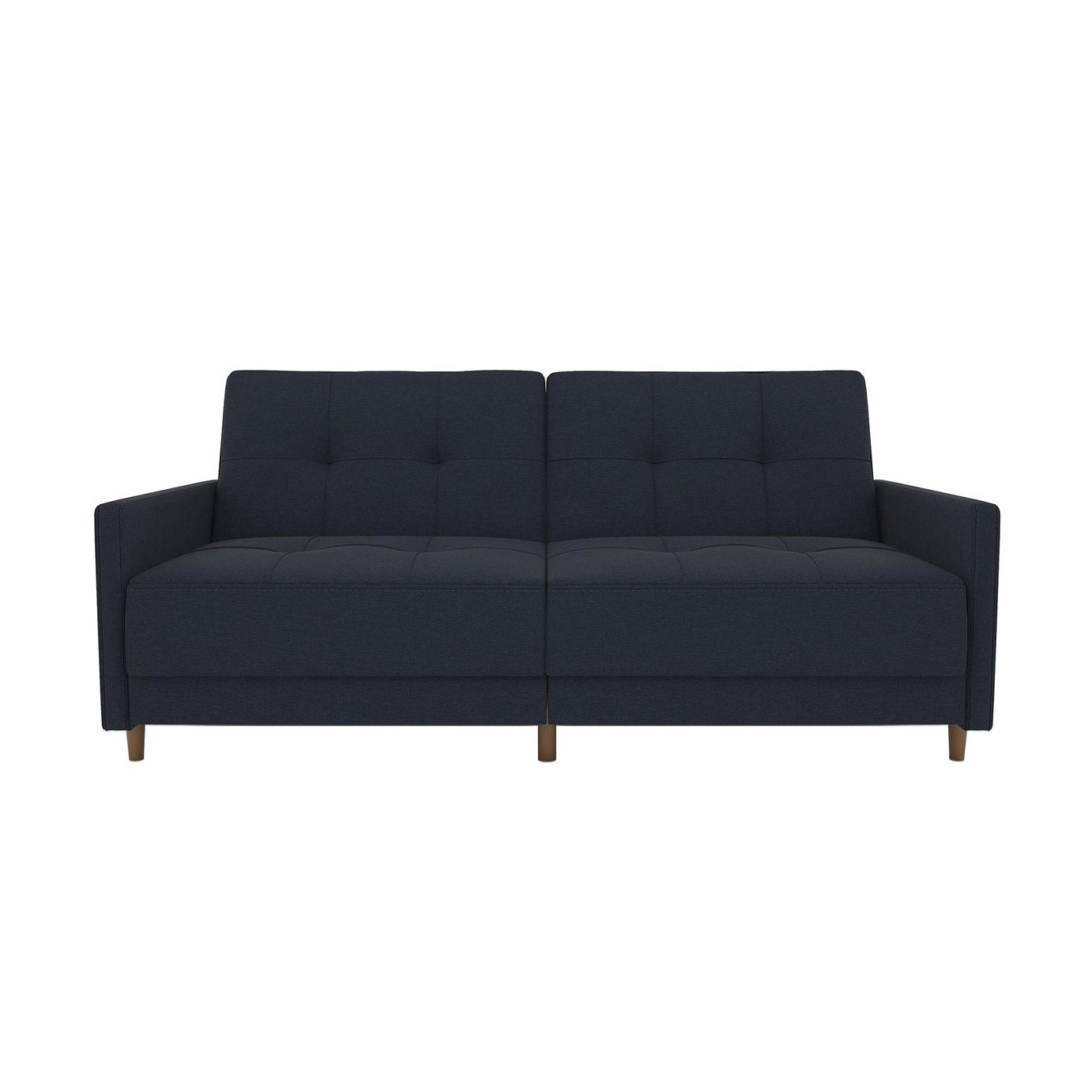 Dorel Andora Fabric Coil Sofa Bed - Navy Blue