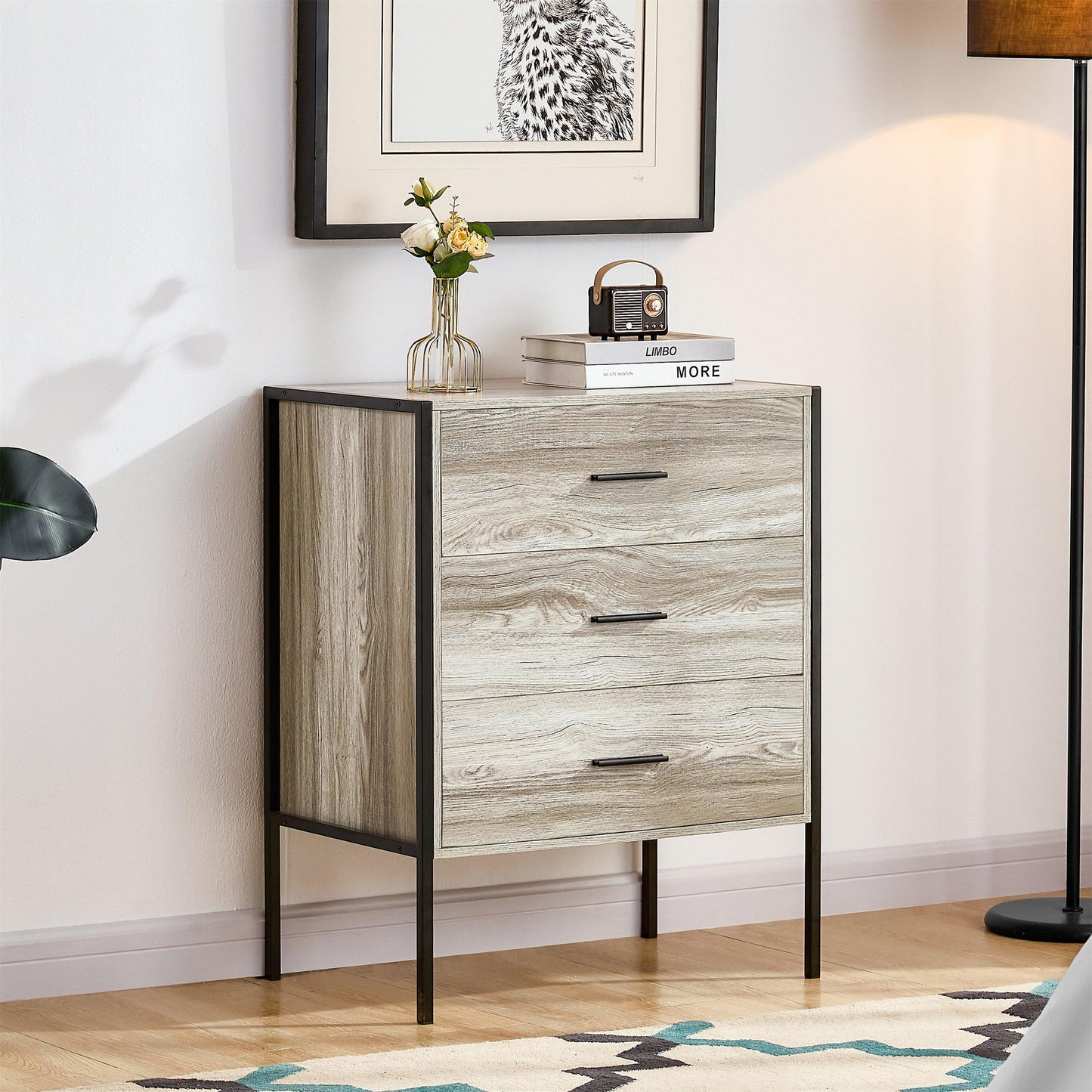 Lassic Vida Designs Brooklyn 3 Drawer Chest