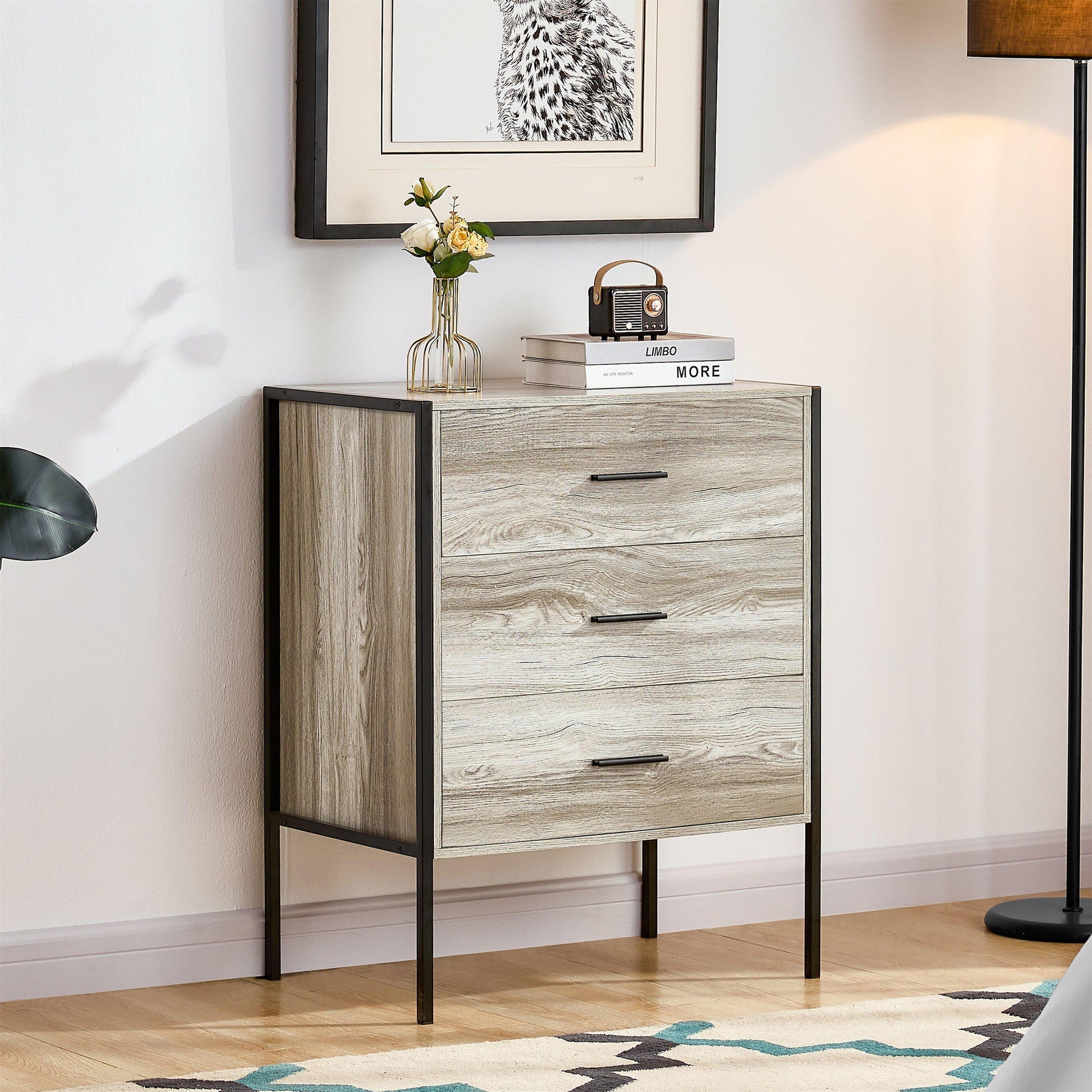Lassic Vida Designs Brooklyn 3 Drawer Chest