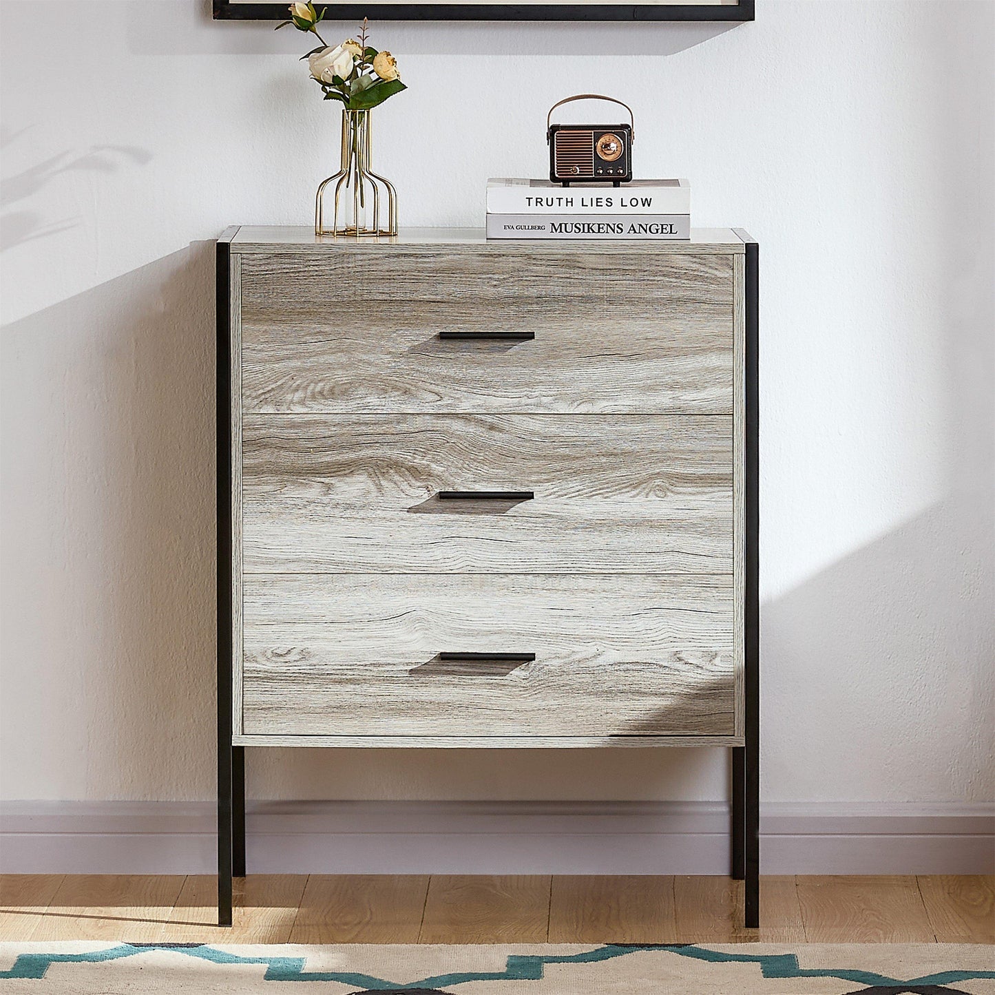 Lassic Vida Designs Brooklyn 3 Drawer Chest