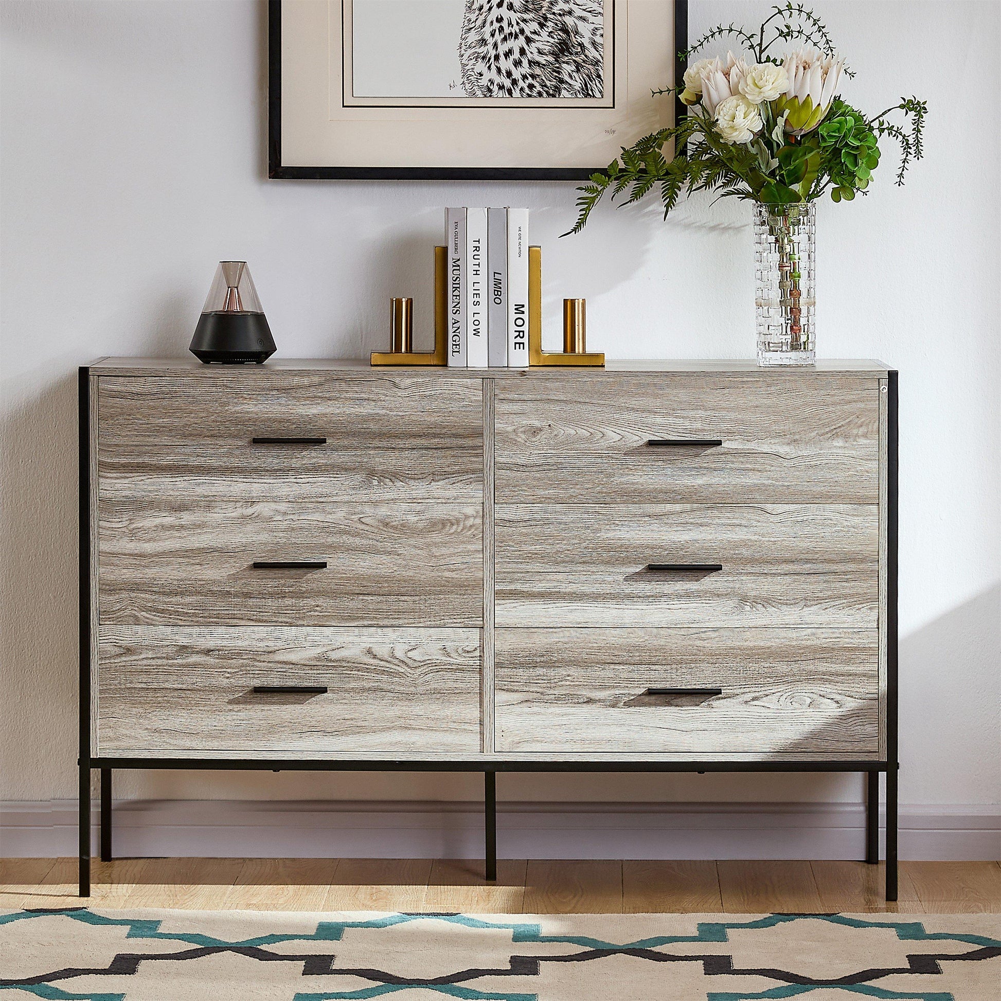 Lassic Vida Designs Brooklyn 6 Drawer Chest