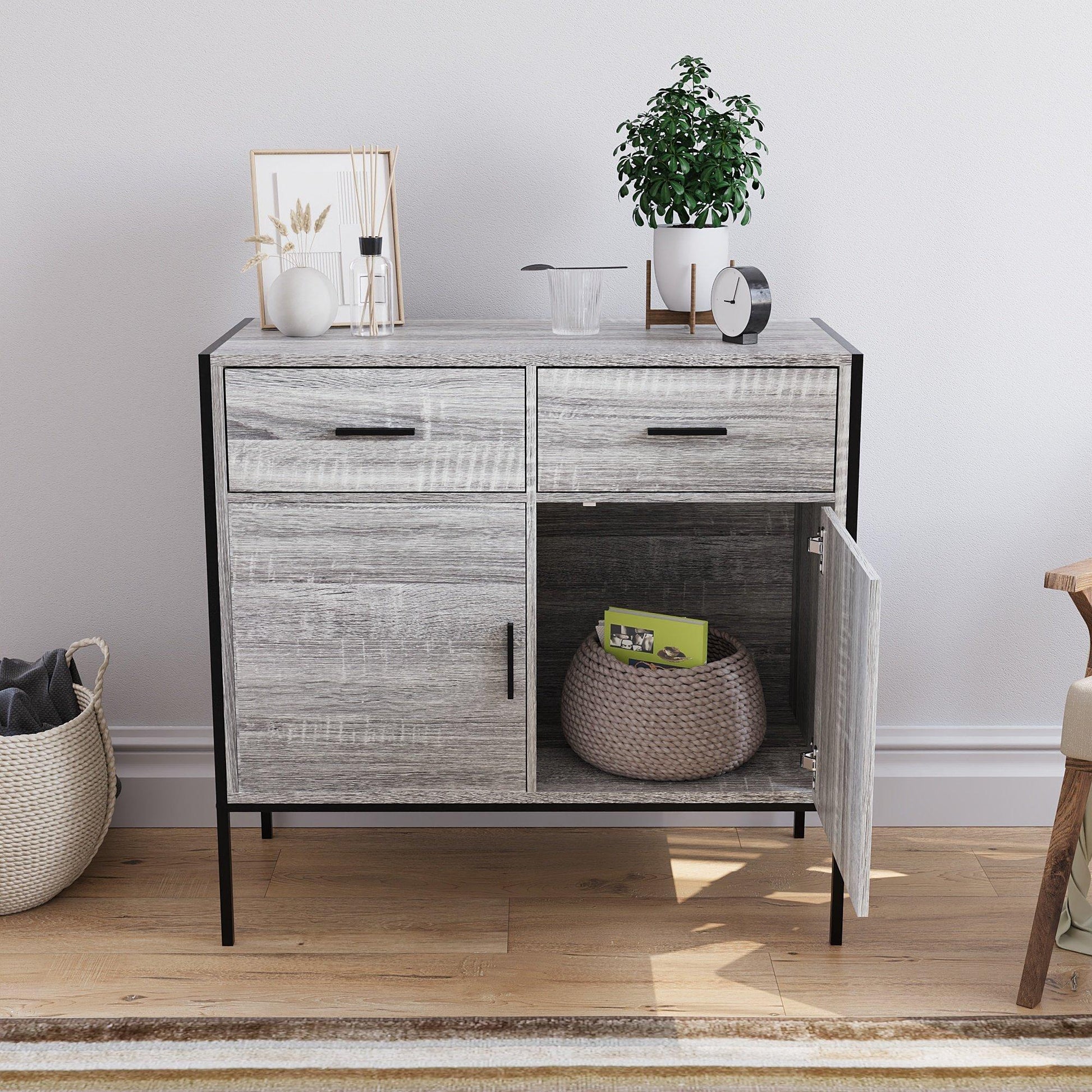Lassic Vida Designs Brooklyn 2 Door 2 Drawer Sideboard