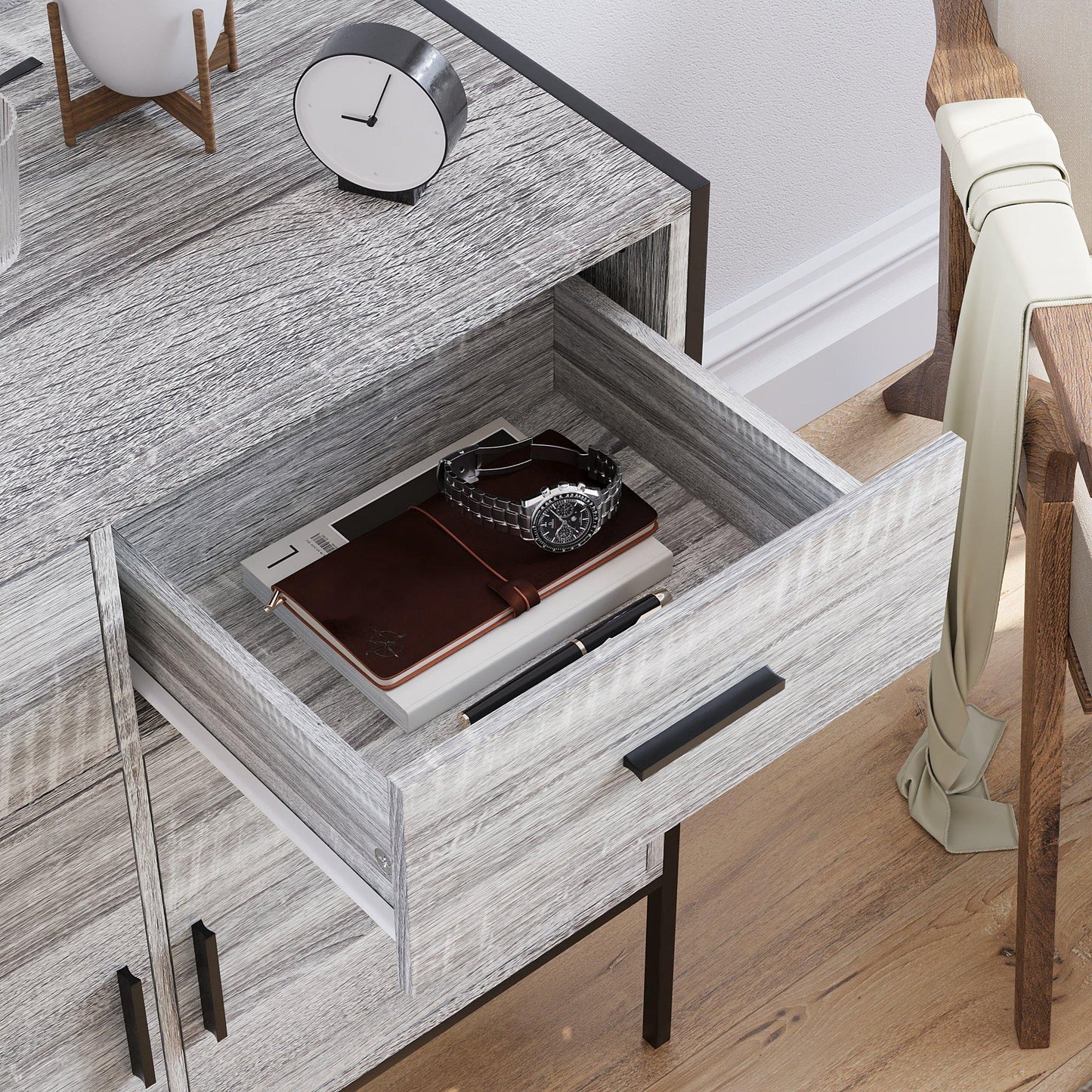 Lassic Vida Designs Brooklyn 2 Door 2 Drawer Sideboard