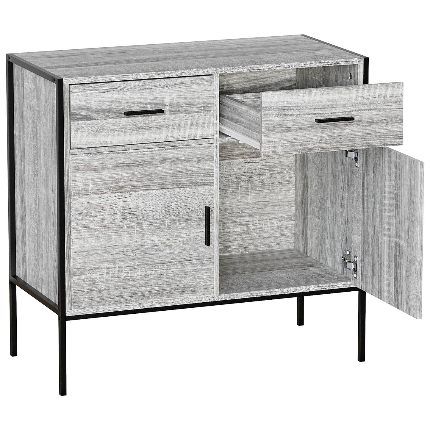 Lassic Vida Designs Brooklyn 2 Door 2 Drawer Sideboard