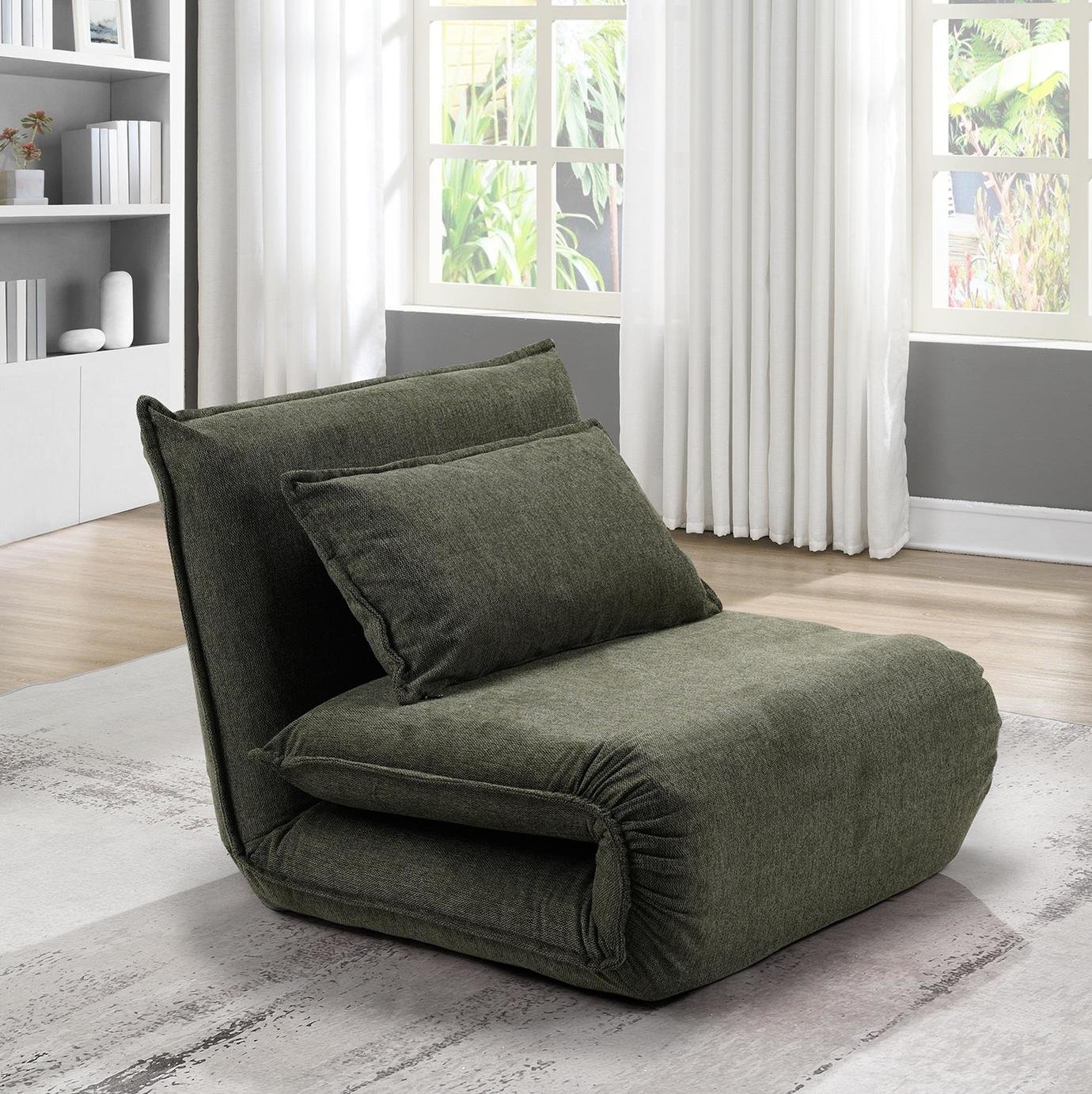 Sofa Source Kingsley Sofa Bed Chair - Green – Interactive Group