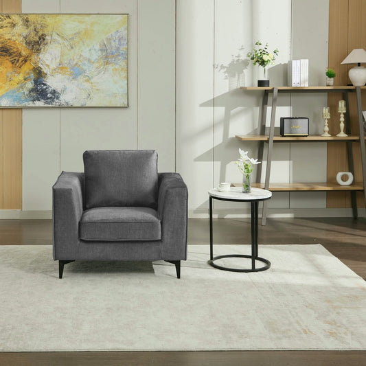 Sofa Source Mora Arm Chair - Grey