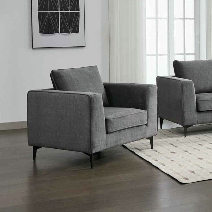 Sofa Source Mora Arm Chair - Grey