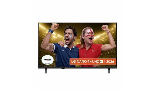 LG 43 Inch 43NU8E0B3LA Smart 4K UHD HDR LED Nano AI TV