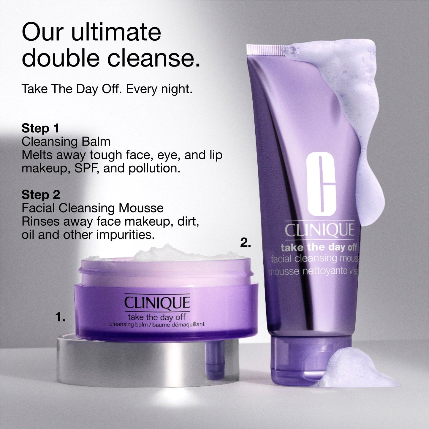 Clinique Take The Day Off™ Facial Cleansing Mousse