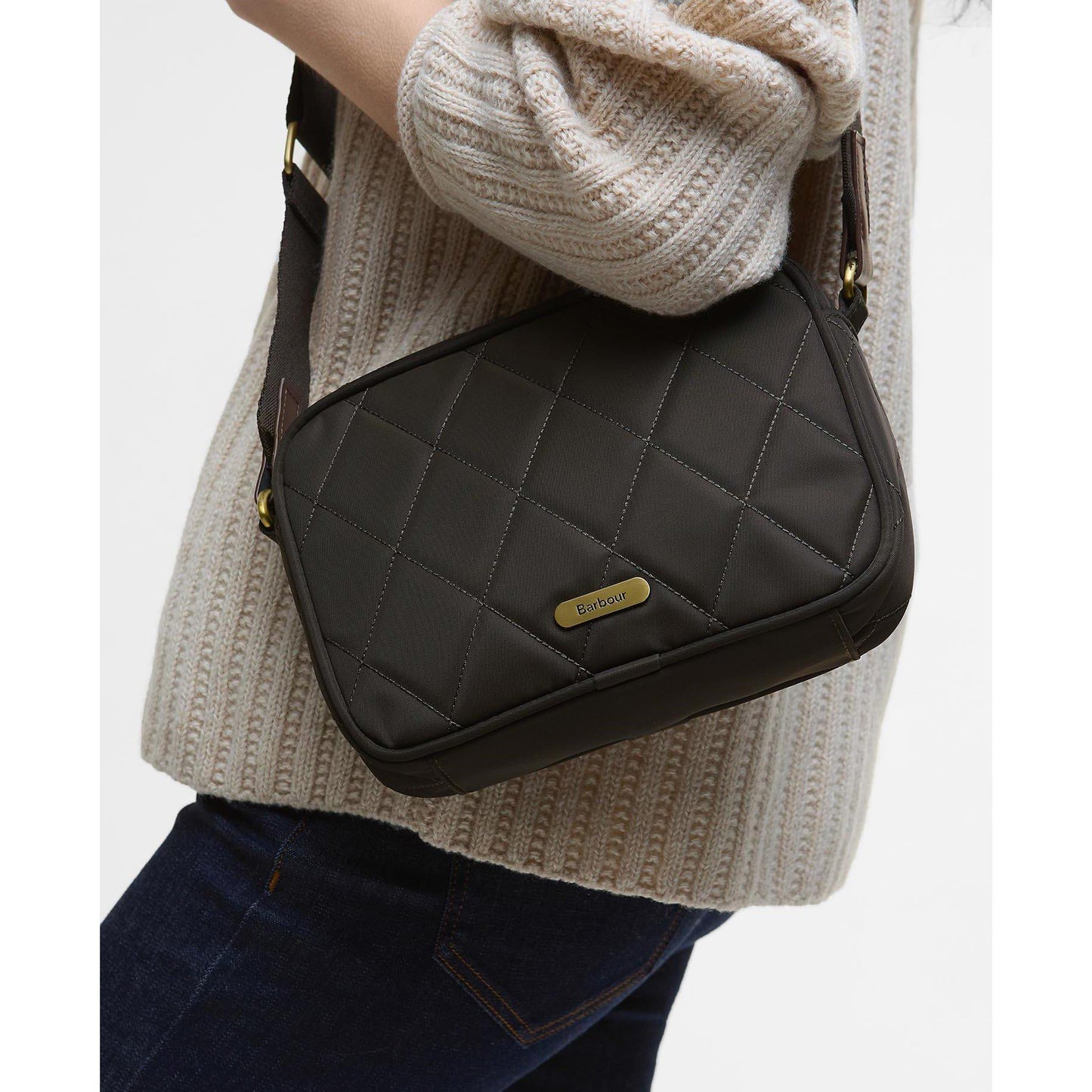 Barbour Quilted Crossbody Bag