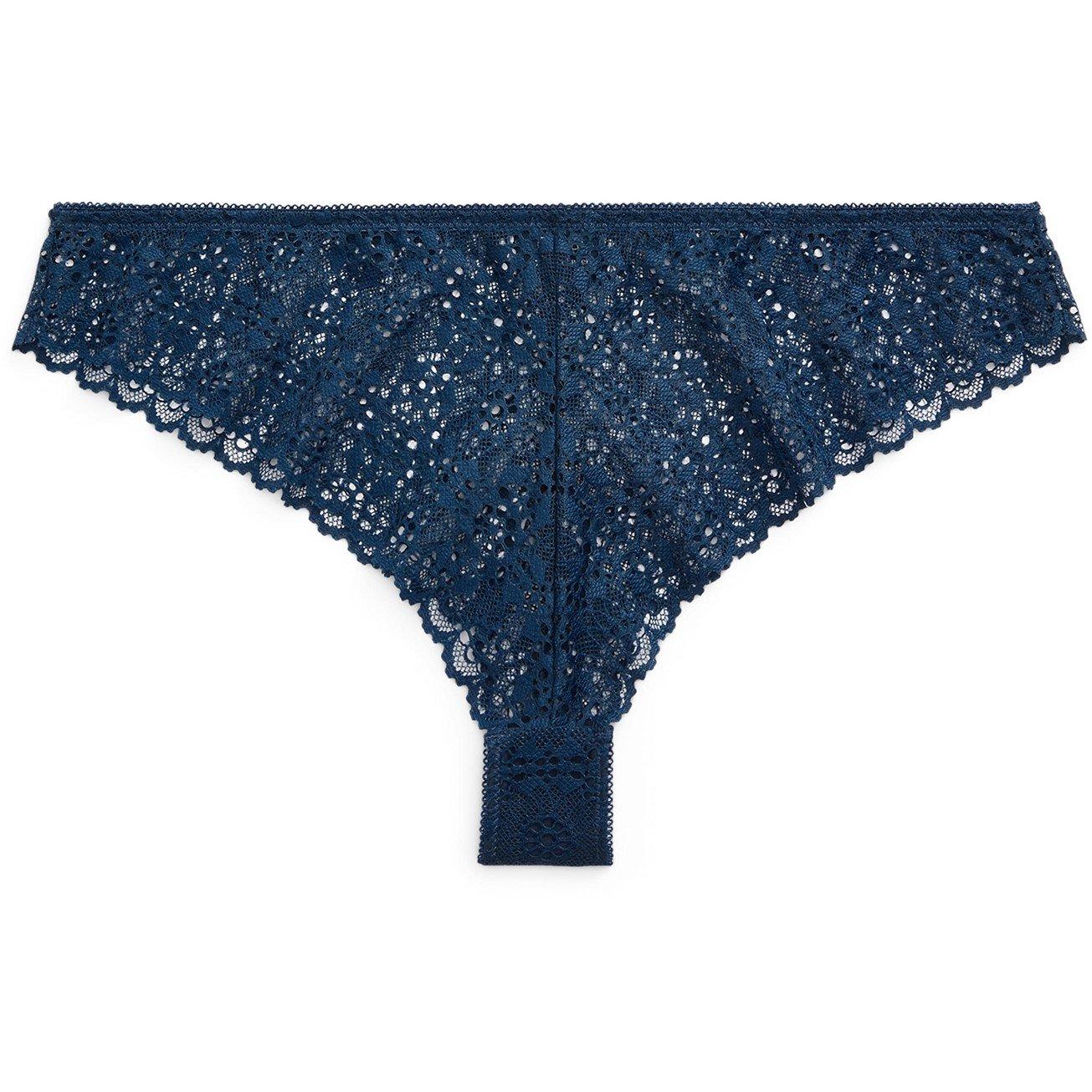 Polo Ralph Lauren Women's Eyelet Low Rise Tanga Brazilian Brief