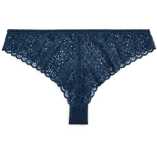 Polo Ralph Lauren Women's Eyelet Low Rise Tanga Brazilian Brief