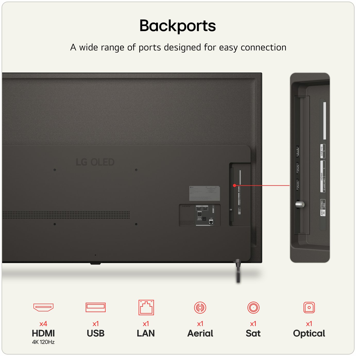 LG 55 Inch OLED55B6ELC Smart 4K UHD HDR OLED AI TV