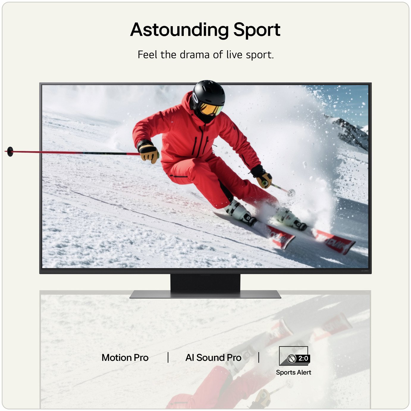 LG 50 Inch 50QNED85B6B Smart 4K UHD HDR MiniLED AI TV