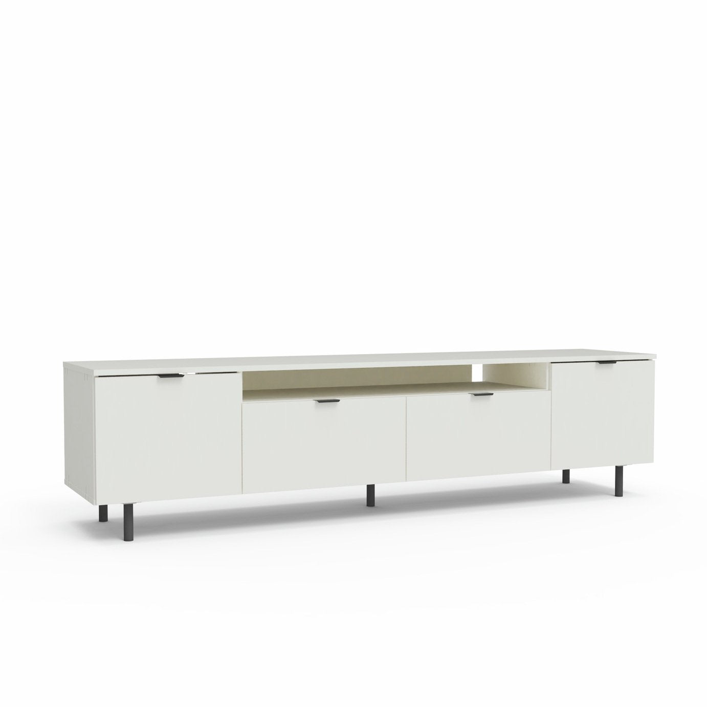 Argos Home Taite 2 Doors 2 Drawers TV Unit - White
