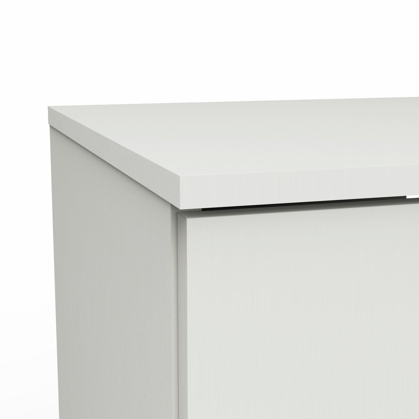 Argos Home Taite 2 Doors 2 Drawers TV Unit - White