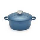 Morphy Richards 2.3 Litre Aluminium Casserole Dish - Blue