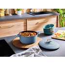 Morphy Richards 2.3 Litre Aluminium Casserole Dish - Blue
