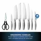 Ninja StaySharp 14 Piece Knife Set, Wood Block & Sharpener