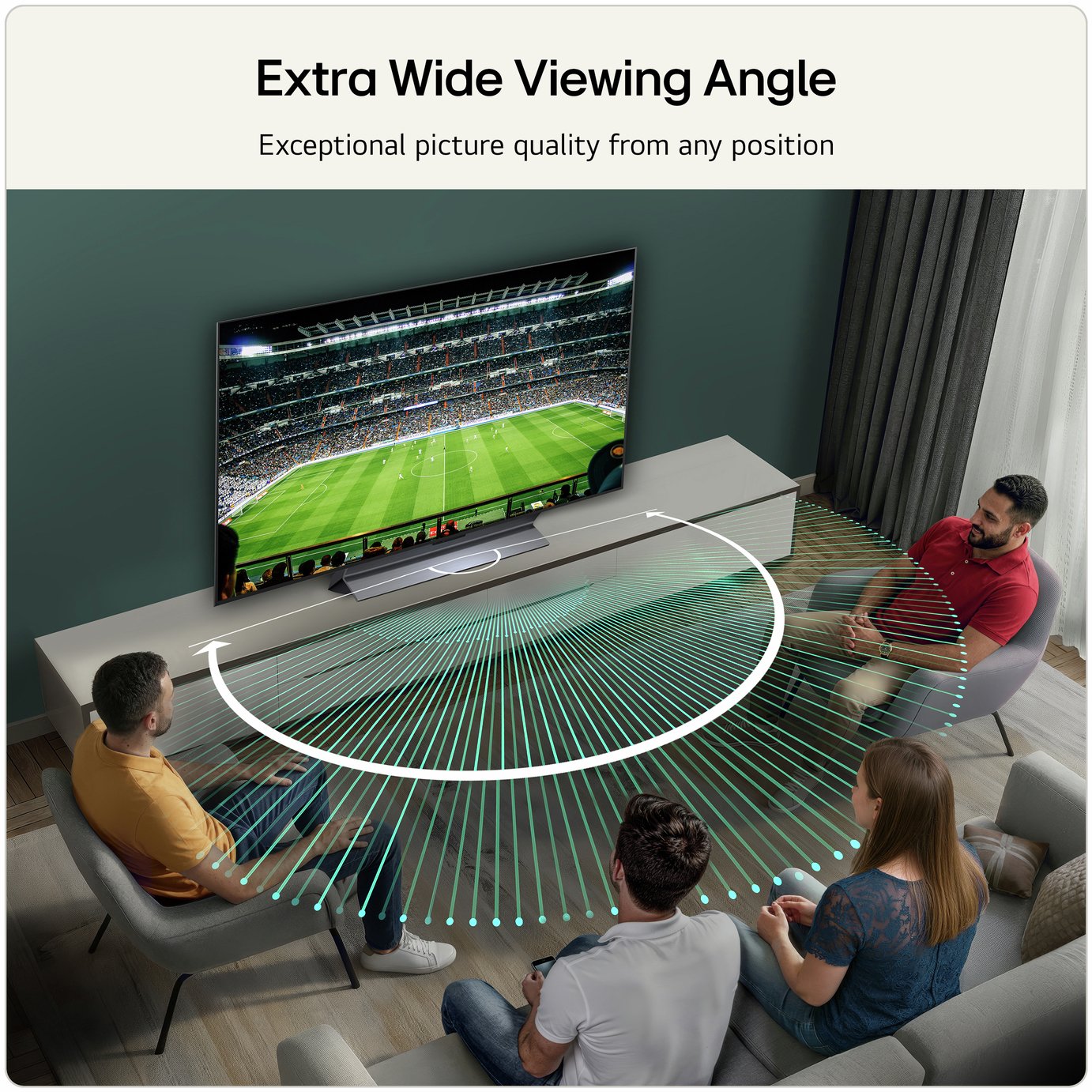LG 55 Inch OLED55C65LA Smart 4K UHD HDR OLED AI TV