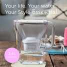 BRITA Style Essential Water Filter Jug - White - 2.4L
