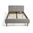 Habitat Aspen Single Fabric Bed Frame - Grey