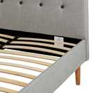 Habitat Aspen Single Fabric Bed Frame - Grey
