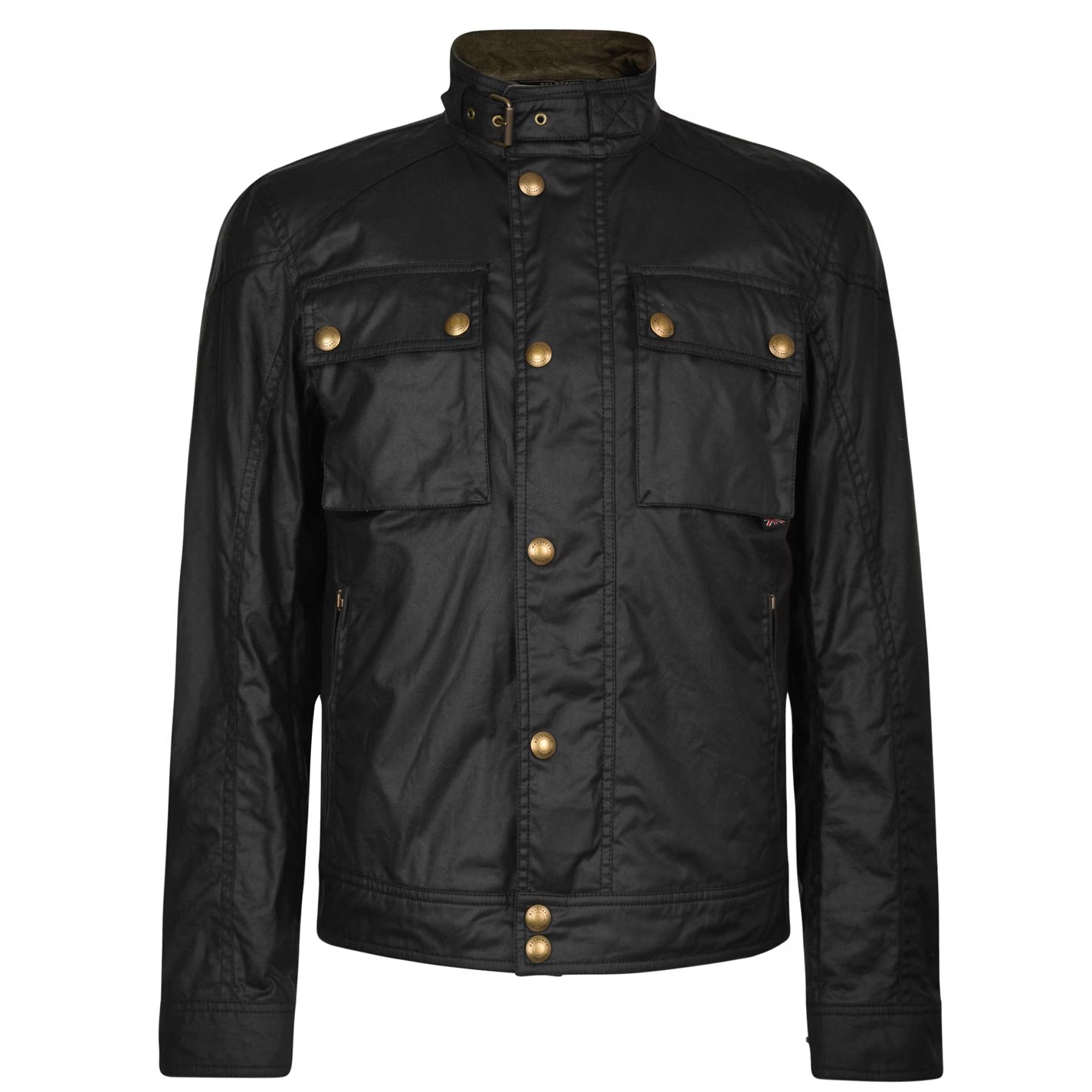 Men's Racemaster Waxed Cotton Long Sleeve Funnel Neck Wax Jacket