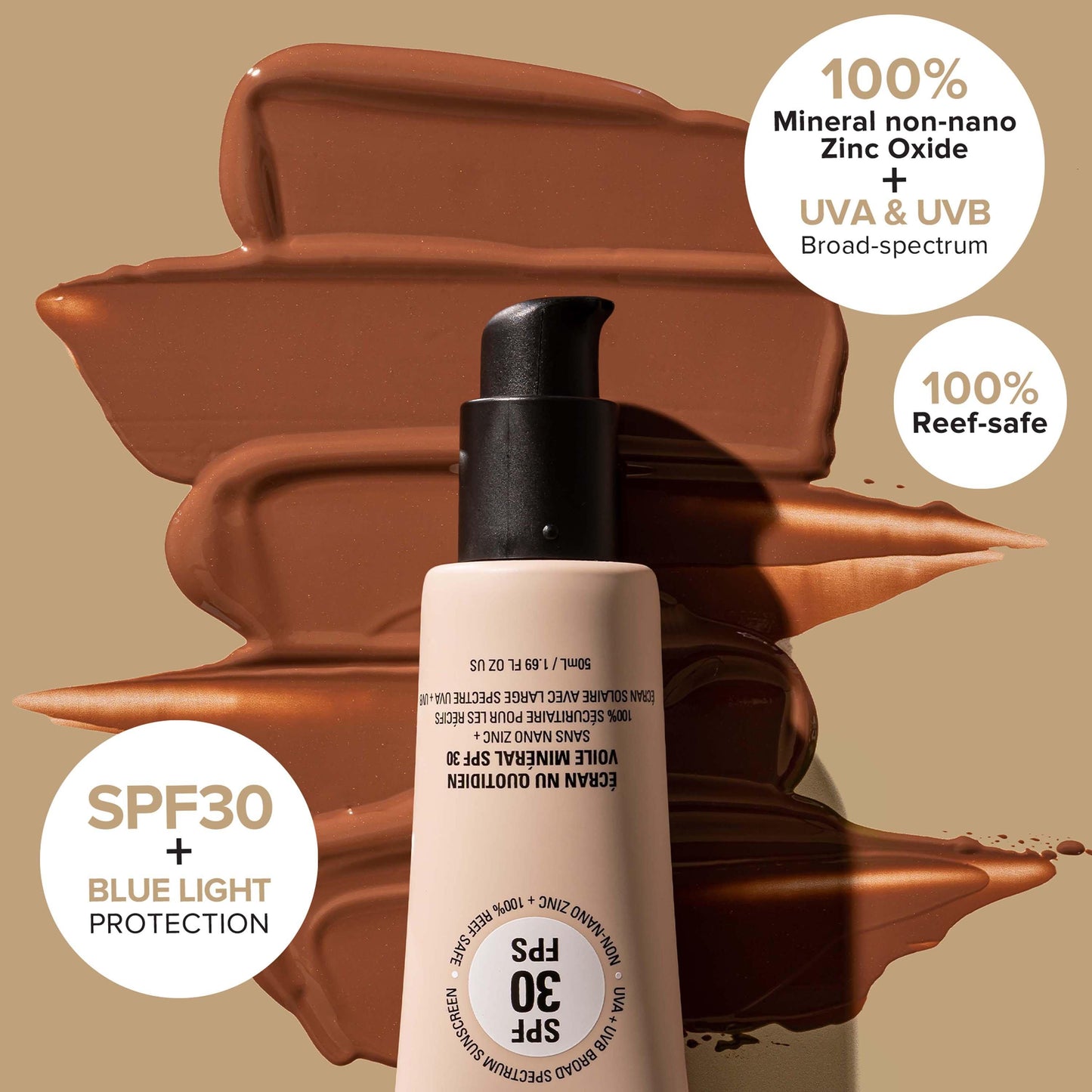 Nudestix NudeScreen Daily Mineral Veil SPF30