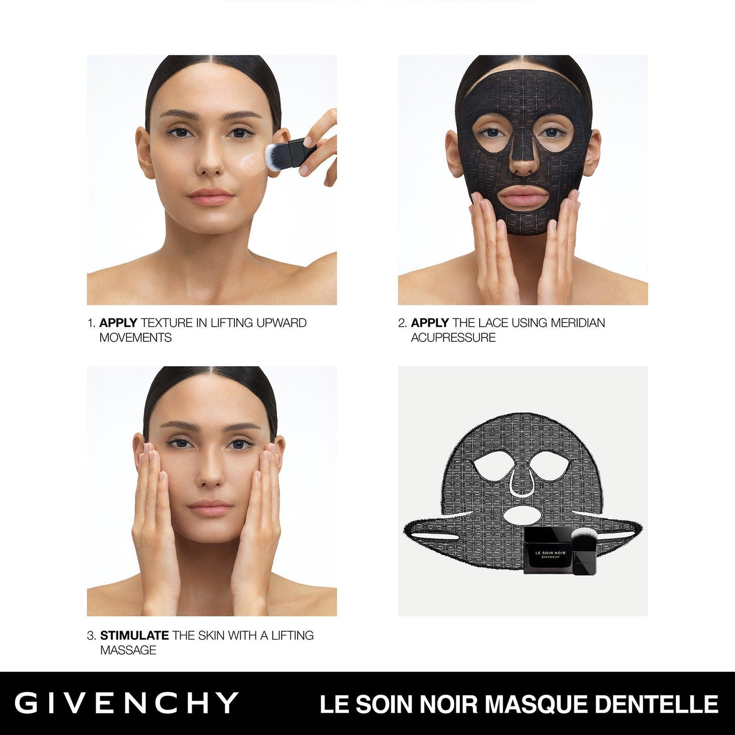 GIVENCHY Givenchy Le Soin Noir Firming Lace Mask