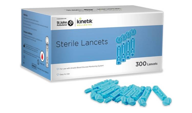Kinetik Wellbeing Lancets 30g Pack of 300