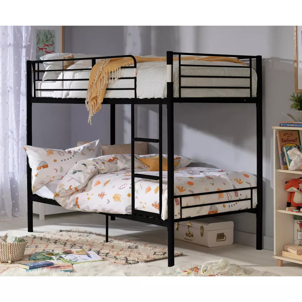 Argos Home Mason Metal Bunk Bed - Black
