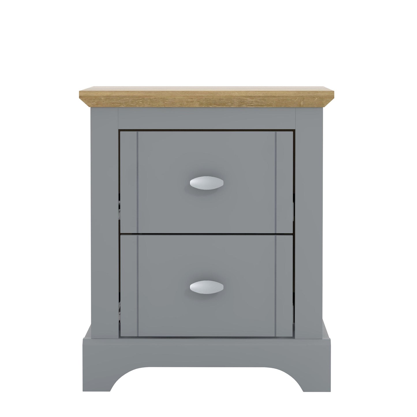 Homelife Tetbury 2 Drawer Bedside Table