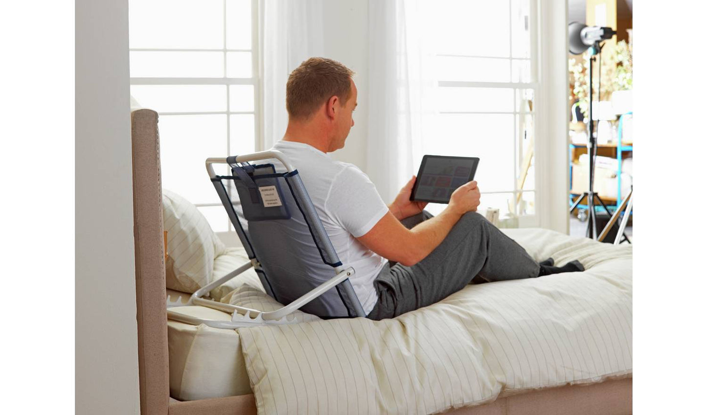 Adjustable Bed Backrest with Headrest