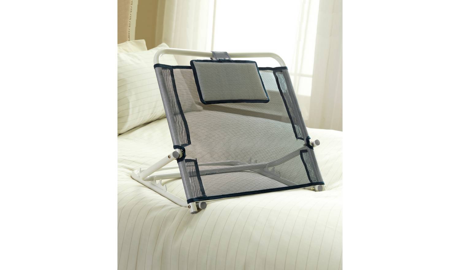 Adjustable Bed Backrest with Headrest