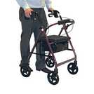 Drive Devilbiss Aluminium Four Wheel Rollator Walking Frame
