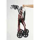 Drive Devilbiss Aluminium Four Wheel Rollator Walking Frame