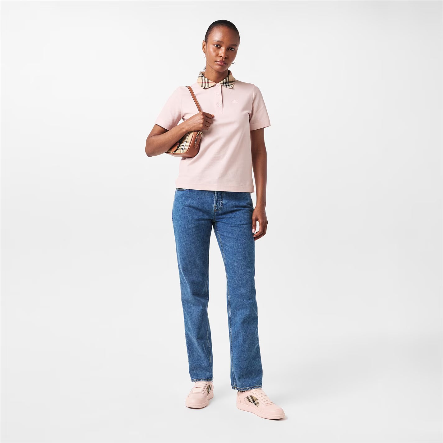 Women's Short Sleeve Tailored Fit Polo Shirt